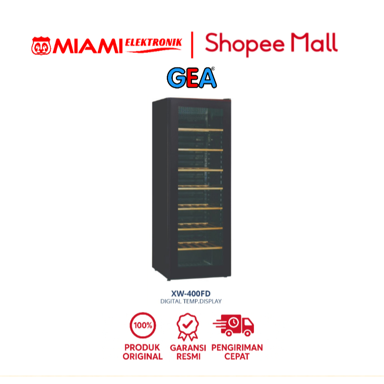 GEA XW-400FD Lemari Pendingin Anggur