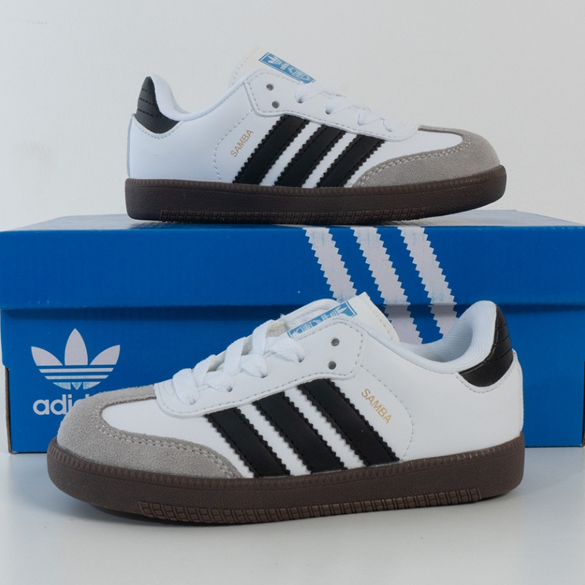Sepatu Anak Adidas Casual Stylish Samba Og White Gum Kids Unisex