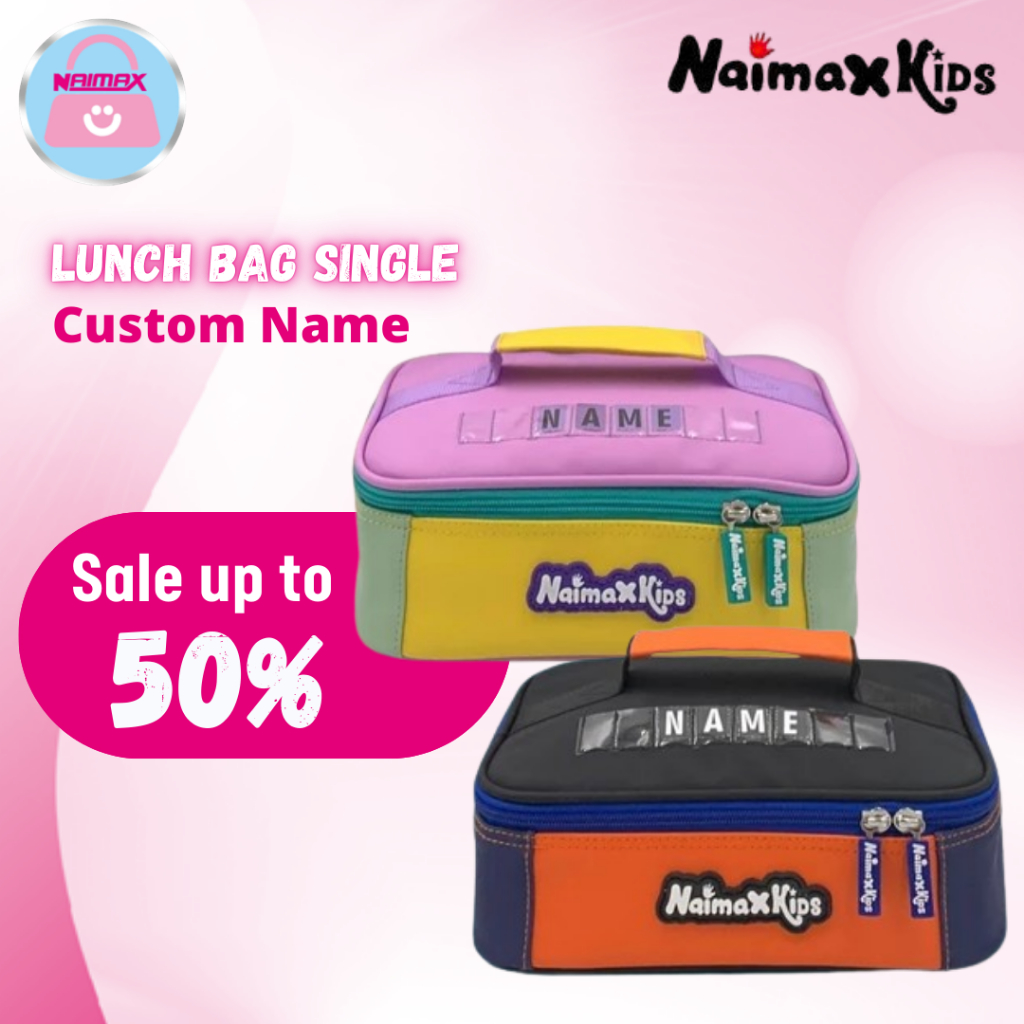 Naimax Kids Tas Bekal ( Single ) | Anak Perempuan Laki-laki | Karakter Chelsea Lucu