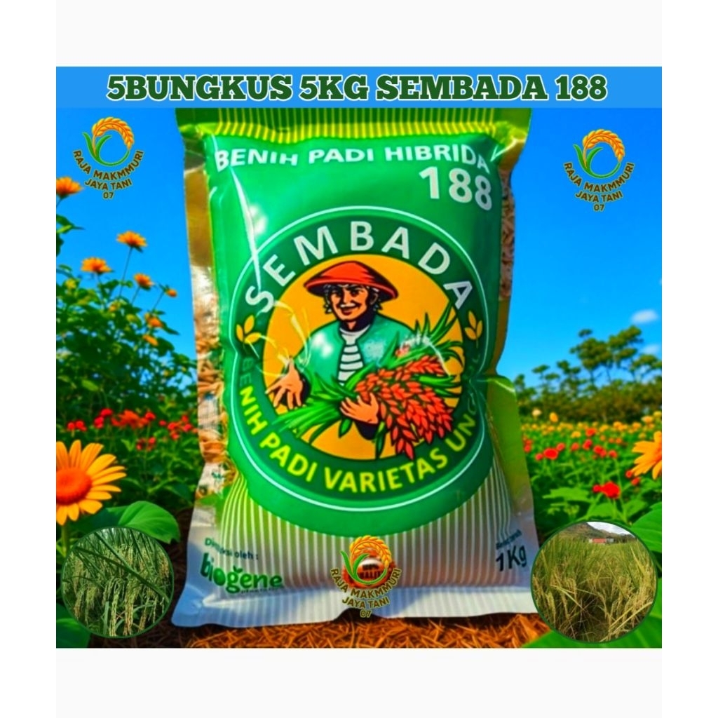 Benih padi SEMBADA 188 kemasan 1kg