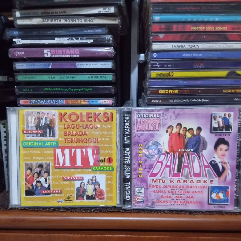 paket vcd karaoke mtv karaoke balada