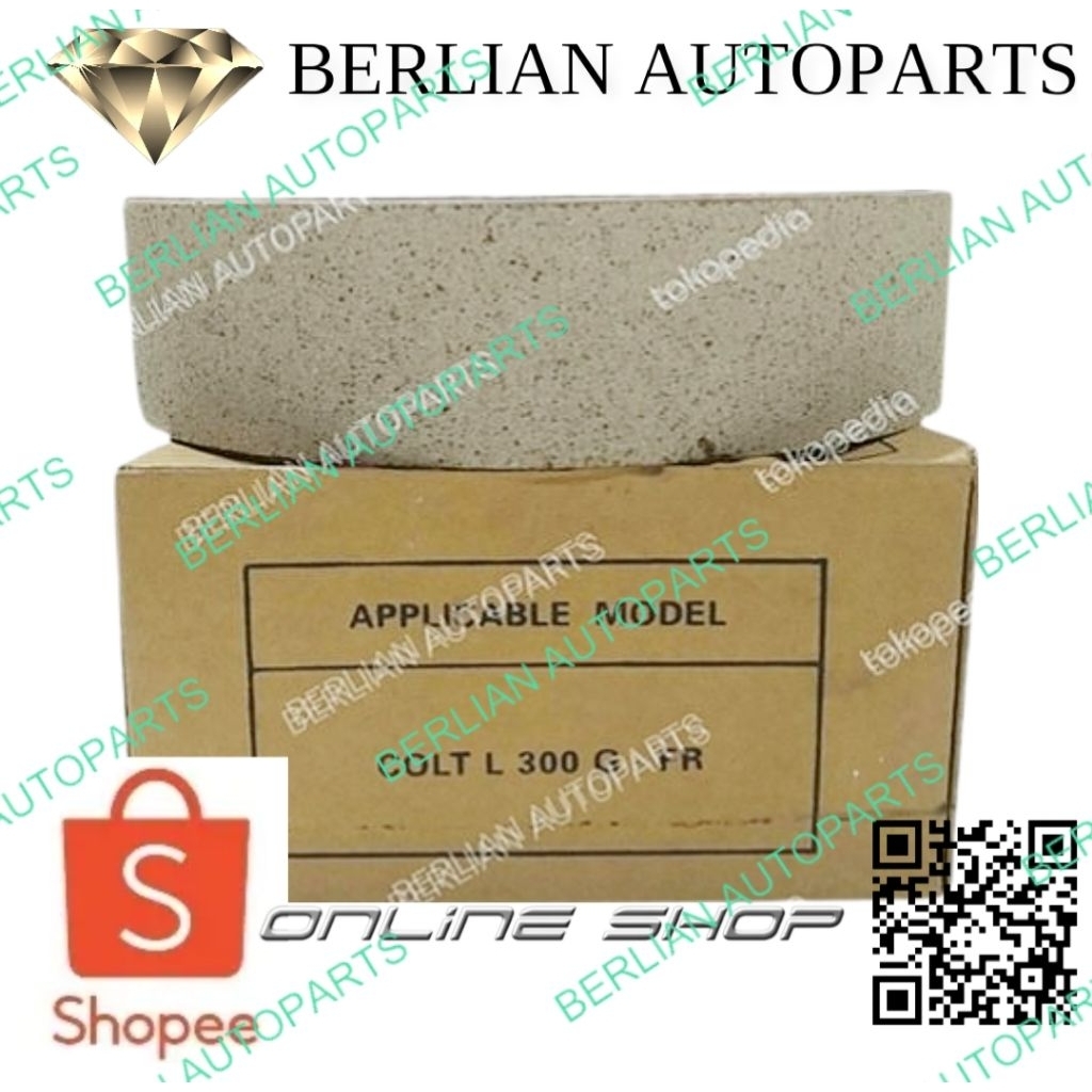 kampas rem depan brake shoe Mitsubishi L300 Bensin ORIGINAL