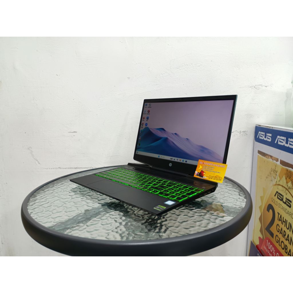 LAPTOP HP PAVILLION GAMING 15-DK1064TX SECOND SIAP PAKAI