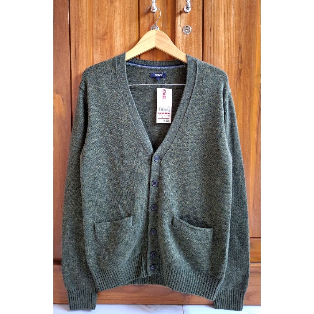 Spao Cardigan Army