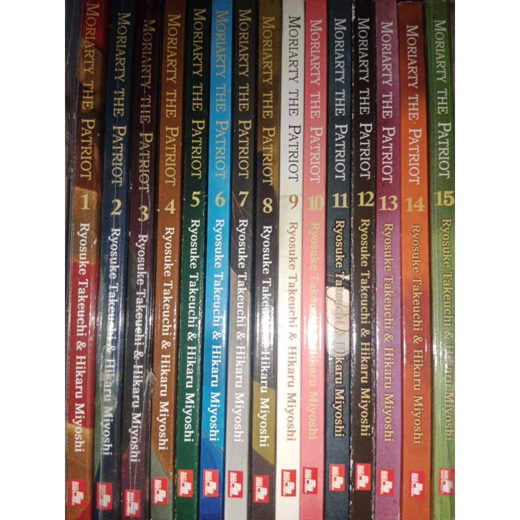 SET MORIARTY THE PATRIOT 1-15