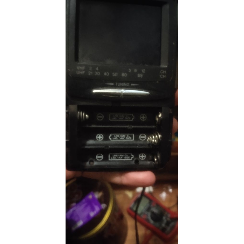 Tv pocket casio, tv mini,mini tv, casio (belum digital alias analog) Tv casio vintage