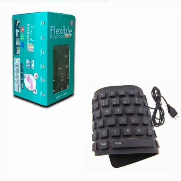 Keyboard Flexible Laptop / keyboard Gulung / Keyboard Usb external air