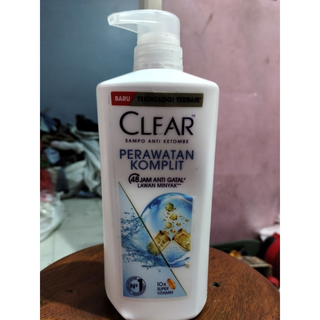 CLEAR Shampoo Anti ketombe perawatan 660ml / CLEAR Men Shampoo TOTAL ACTIVE 300ml