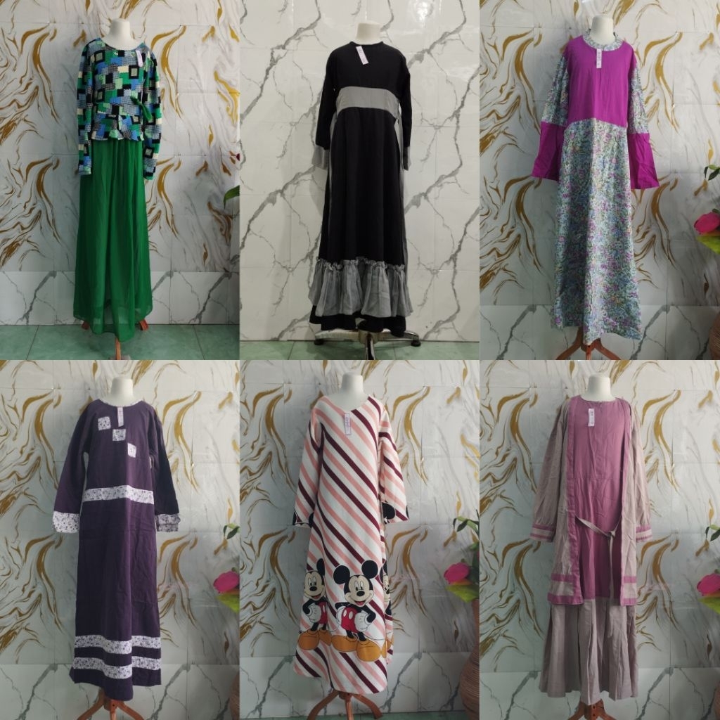 GAMIS ANAK PEREMPUAN PART 1 / GAMIS REMAJA / BAJU ANAK PEREMPUAN / DRESS ANAK PEREMPUAN