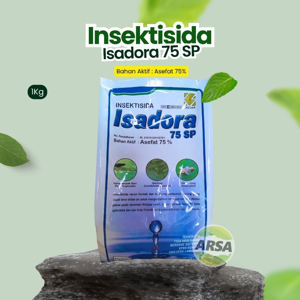 Insektisida Isadora ukuran 1Kg Bahan aktif Asefat 75%