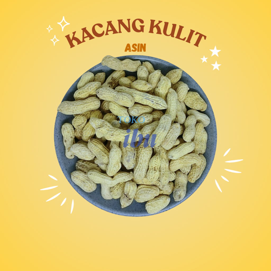 Kacang Kulit Asin Camilan Keluarga Camilan Kiloan