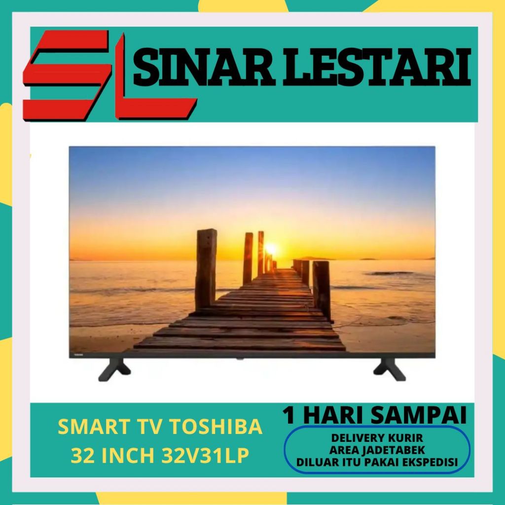 TOSHIBA 32V31LP SMART DIGITAL TV 32 INCH VIDA REGZA ENGINE