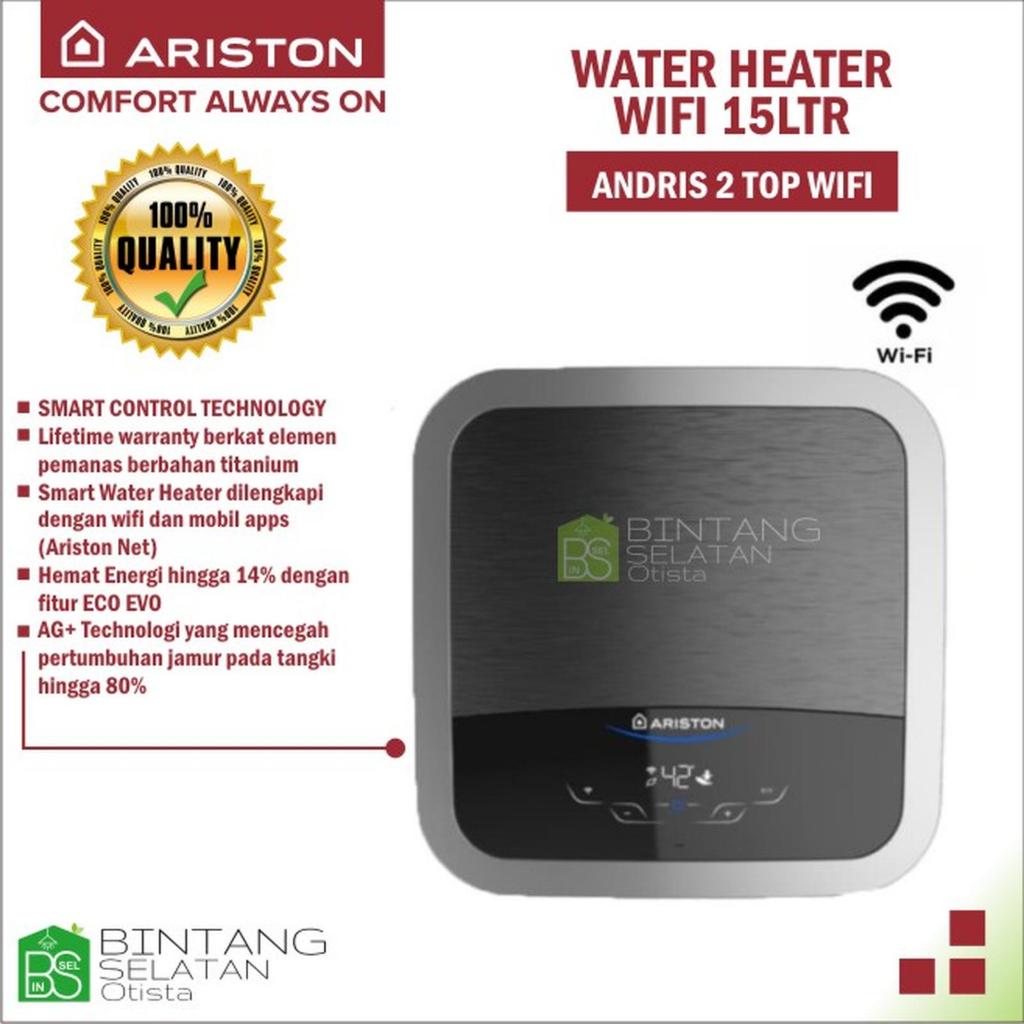 WATER HEATER ARISTON /  ANDRIS2 TOP WIFI 15LTR - TOPWIFI 30 LTR