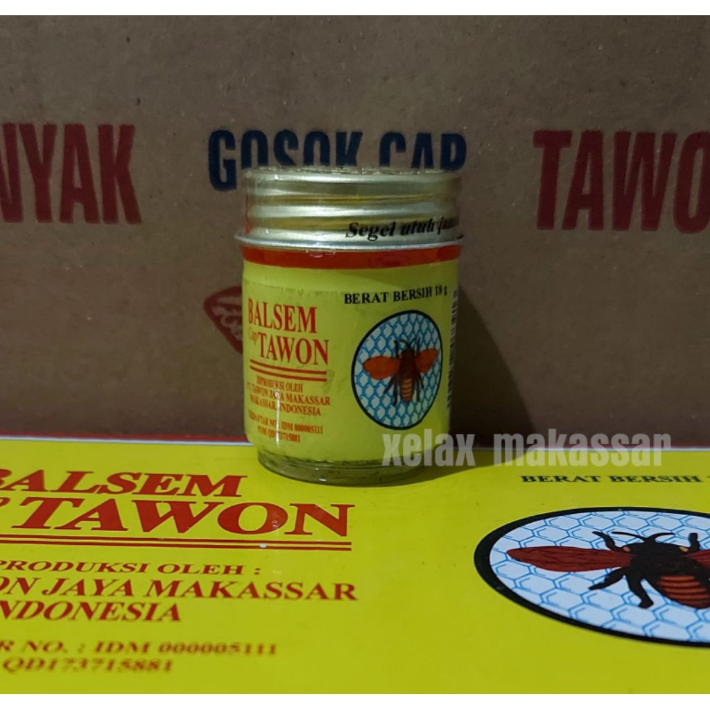 BALSEM TAWON 18gr | 100% ORIGINAL PRODUKSI PT TAWON JAYA MAKASSAR