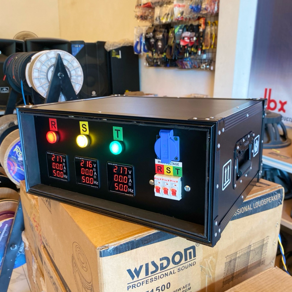 PANEL LISTRIK DIGITAL 3 PHASE/Panel listrik sound system digital 4u