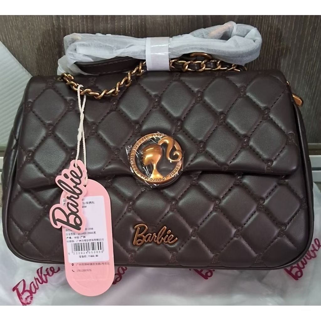 tas barbie nikmir coklat