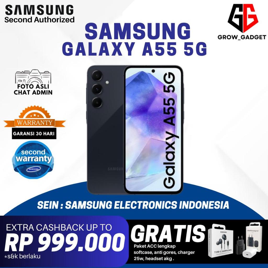 SEIN | SAMSUNG GALAXY A55 5G 8/256GB & 12/256GB SECOND RESMI INDONESIA (SEIN)|BUKAN HP INTER