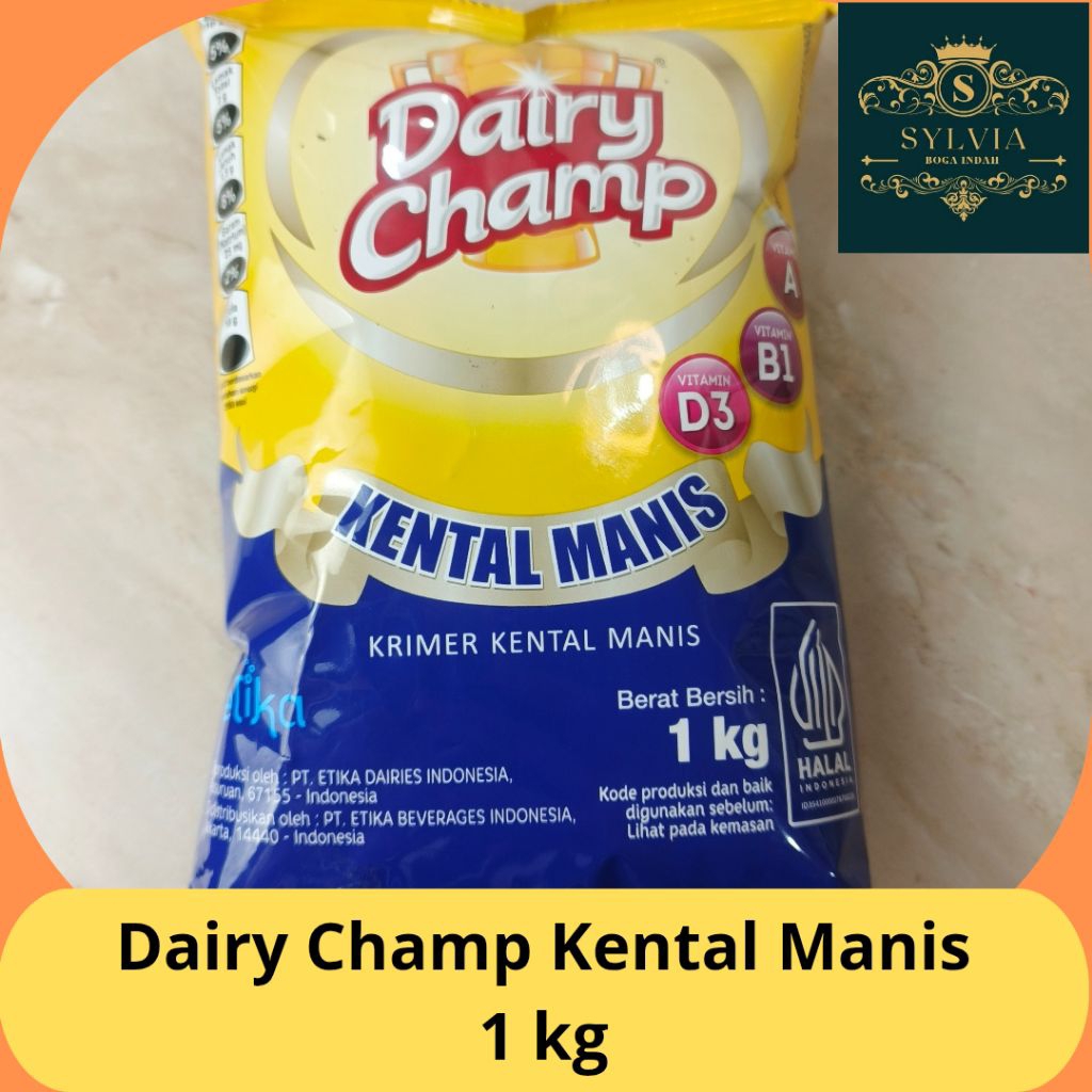 Dairy Champ Krimer Kental Manis 1 kg DAIRYCHAMP Krimer Kental Manis Krimer Minuman Krimer makanan 1 