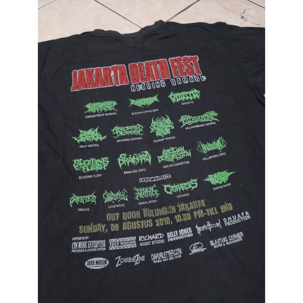 Jakarta Death Fest 2010 bleeding corpse dead vertical