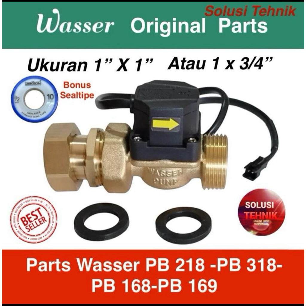 Flow switch Otomatis Pompa Pendorong Wasser