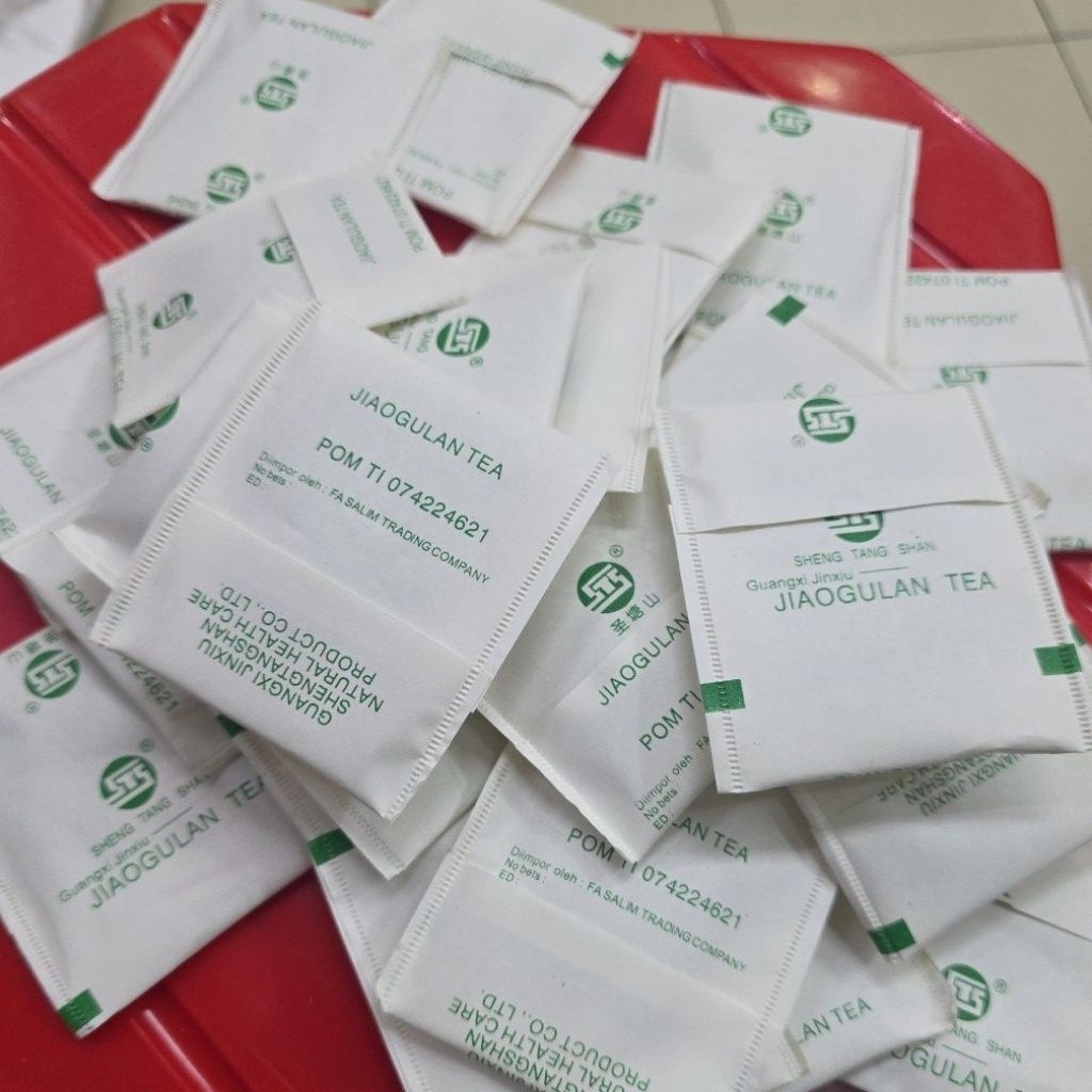 teh kolesterol jual ecel jiagulan teh