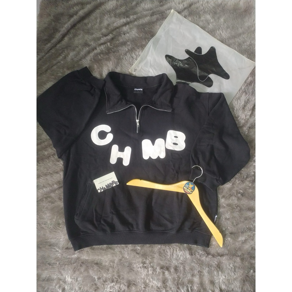 CHMB HALFZIP BLACK