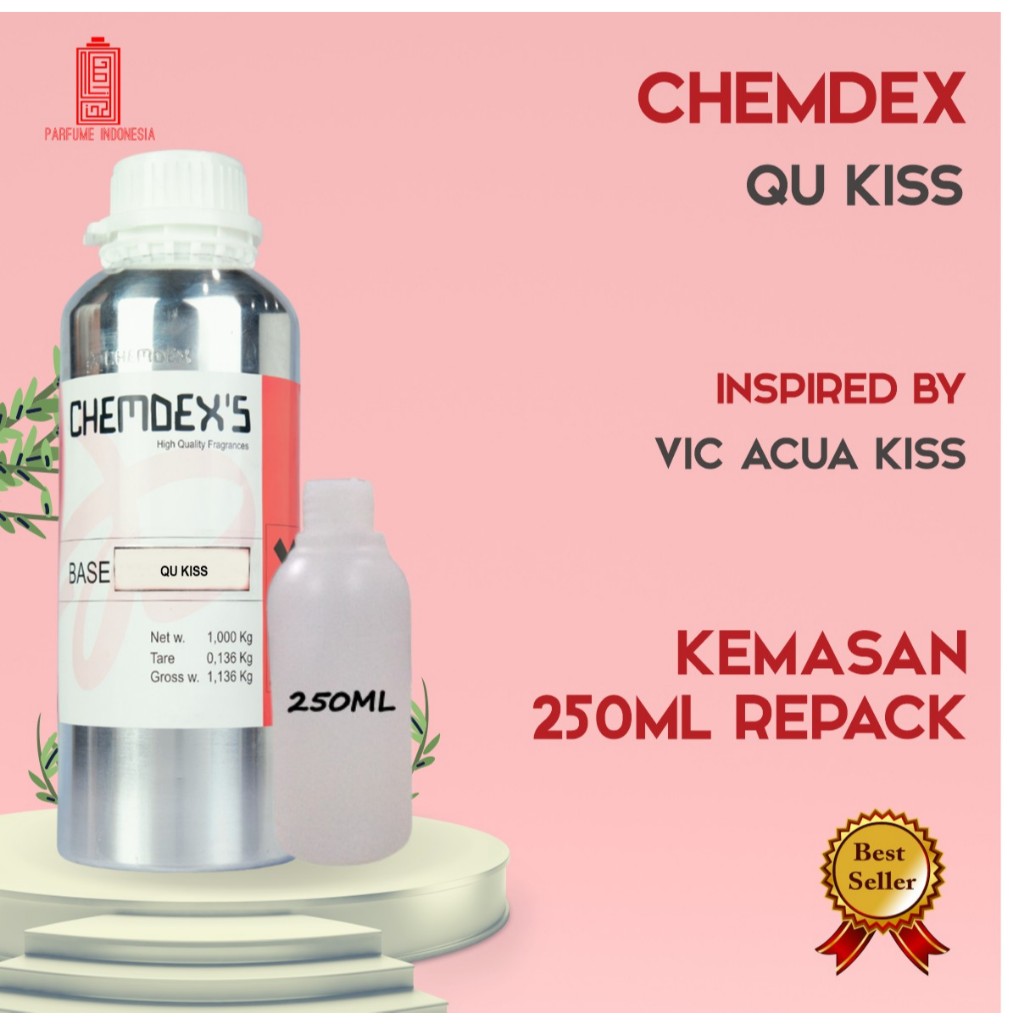 bibit parfum murni QU KISS CHEMDEX'S 250 REPACK