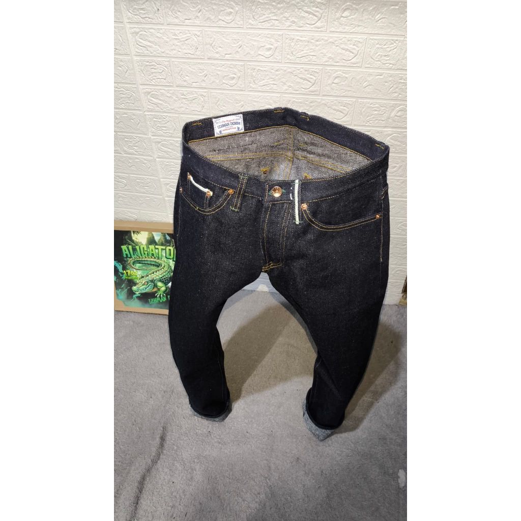 Denim selvedge Izhman Denim Aligator