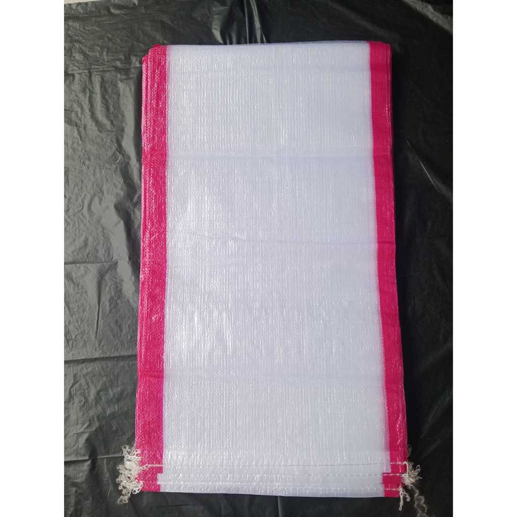 karung beras 20kg  transparan 40x 72 isi 30 lembar