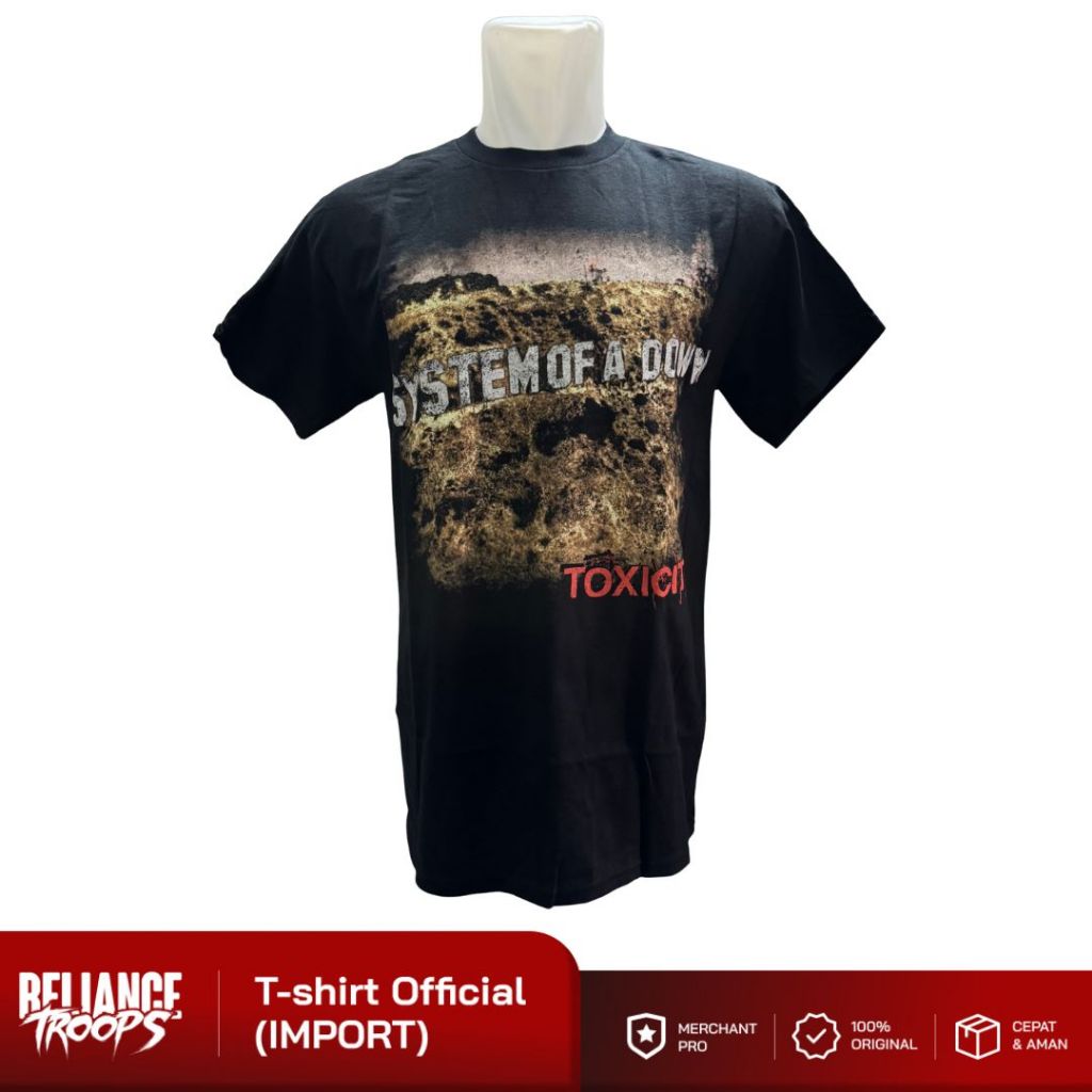 T-shirt Official | System of A Down - Toxicity