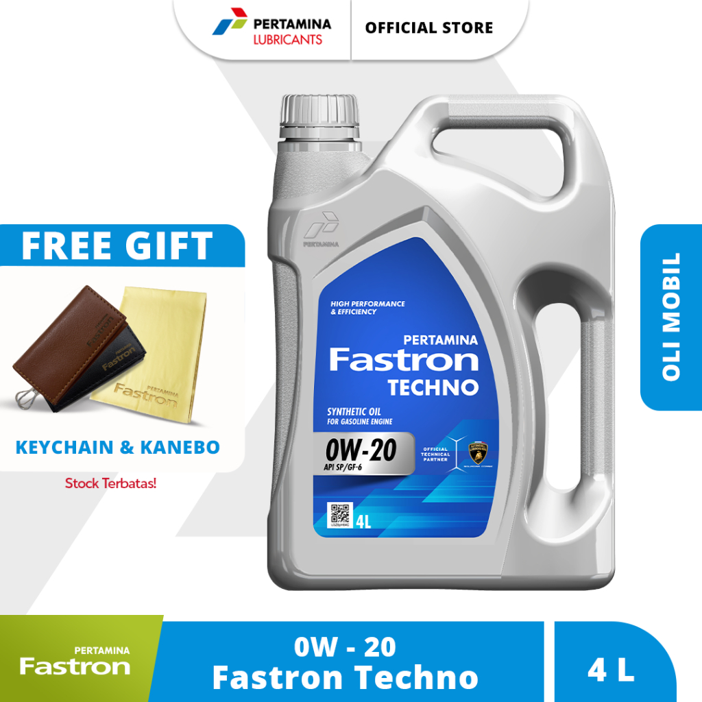 PERTAMINA Fastron Techno Series [ Oli Mobil 4 L ]