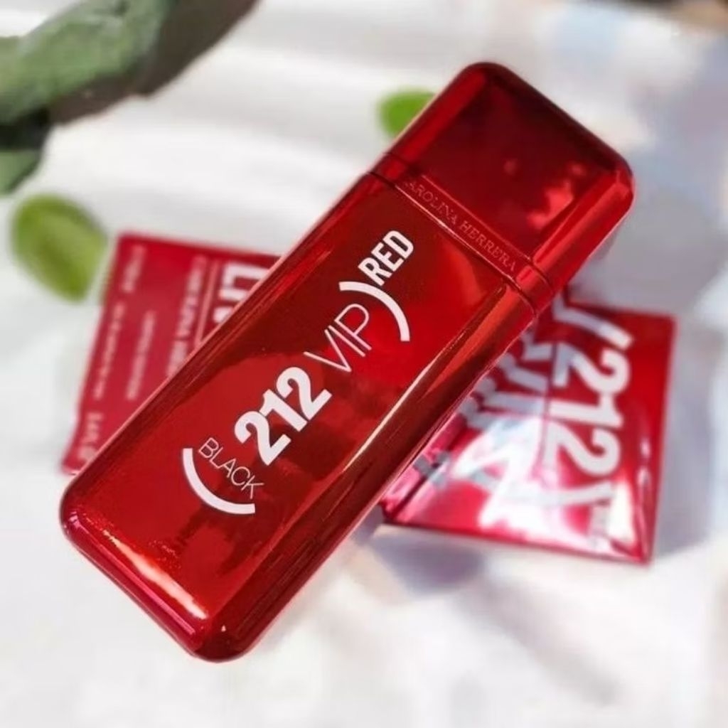 PARFUM ORIGINAL CAROLINAA HERRERAA 212 VIP MEN BLACK RED (men) REJECT/TESTER