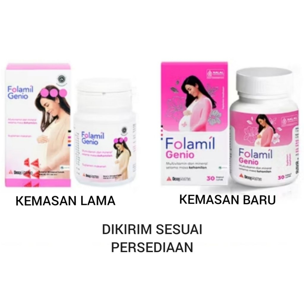 Folamil genio ORI isi 30 kapsul