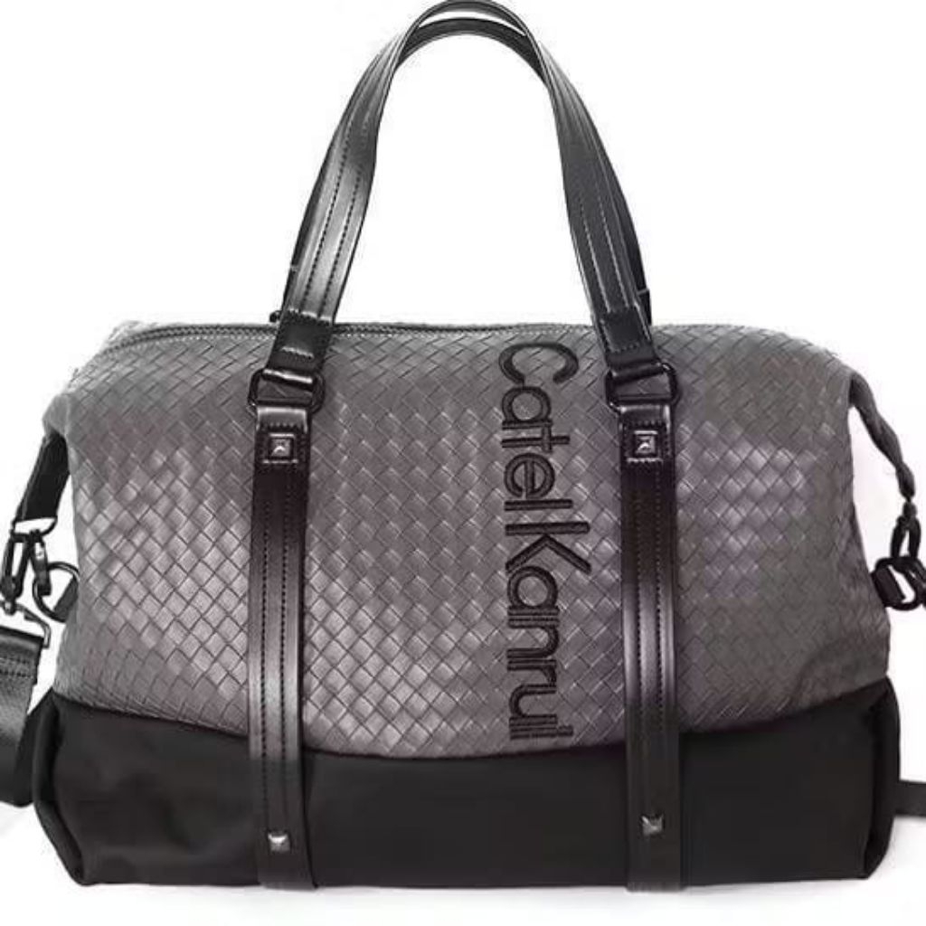 TAS SELEMPANG GYM PRIA - TRAVEL BAG KULIT - TAS TRAVEL PRIA
