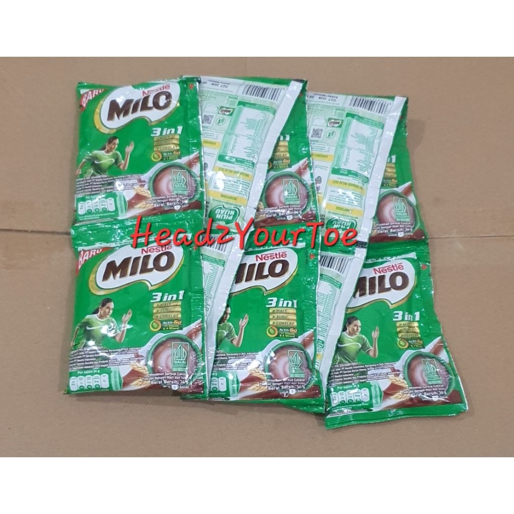 Milo Sachet 3in1 isi 10 sachet