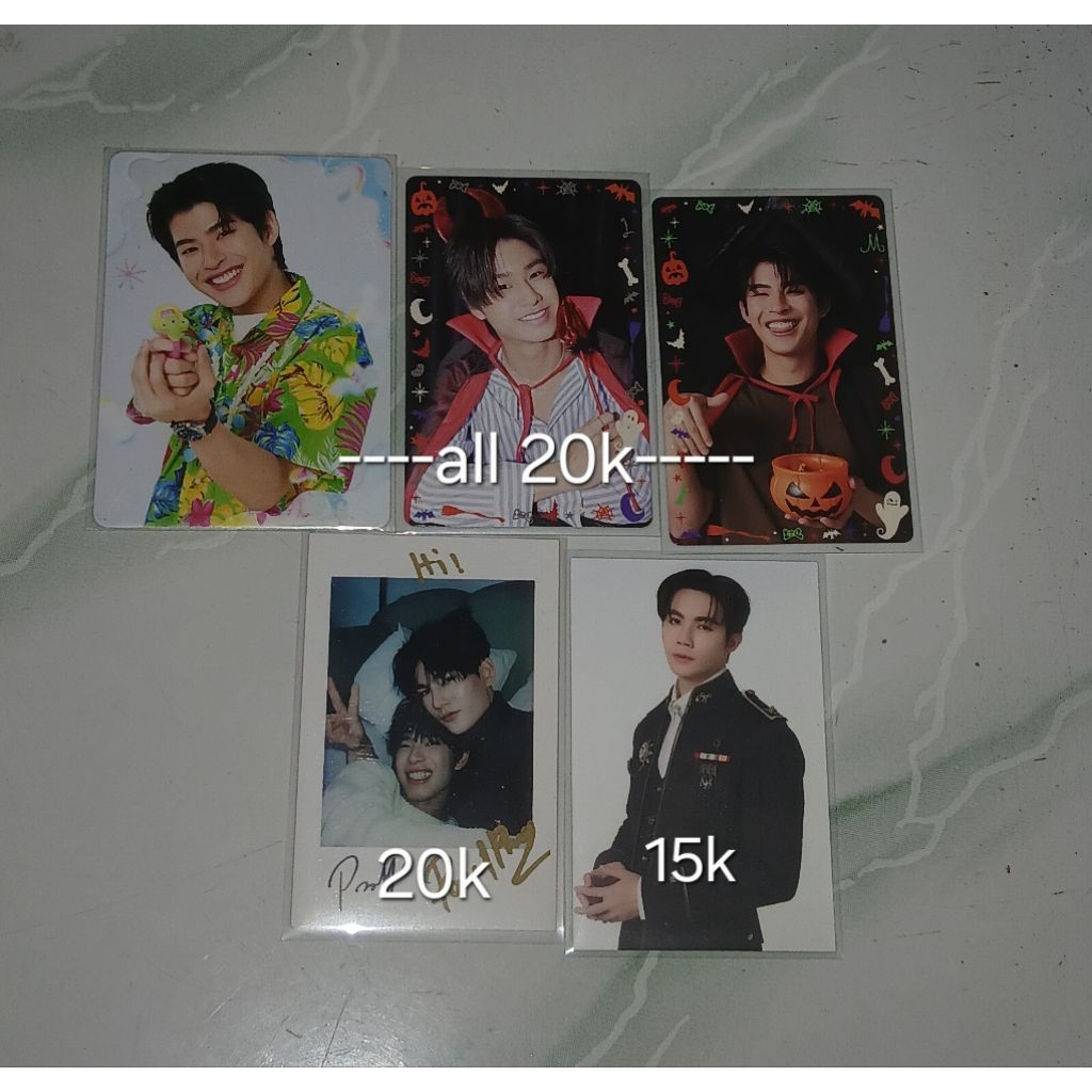 Photocard thai gmmtv, poohpavel, zee