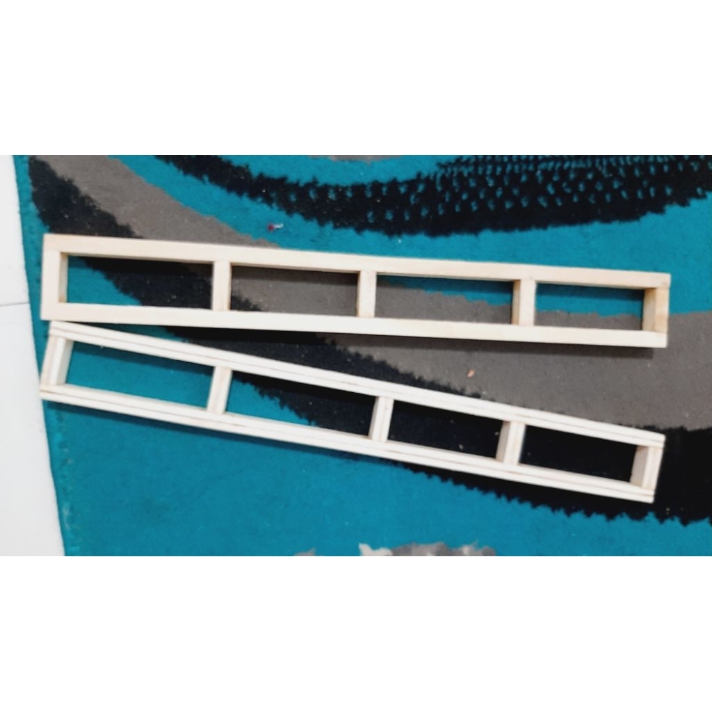 sasis miniatur truk skala 14 bahan kayu