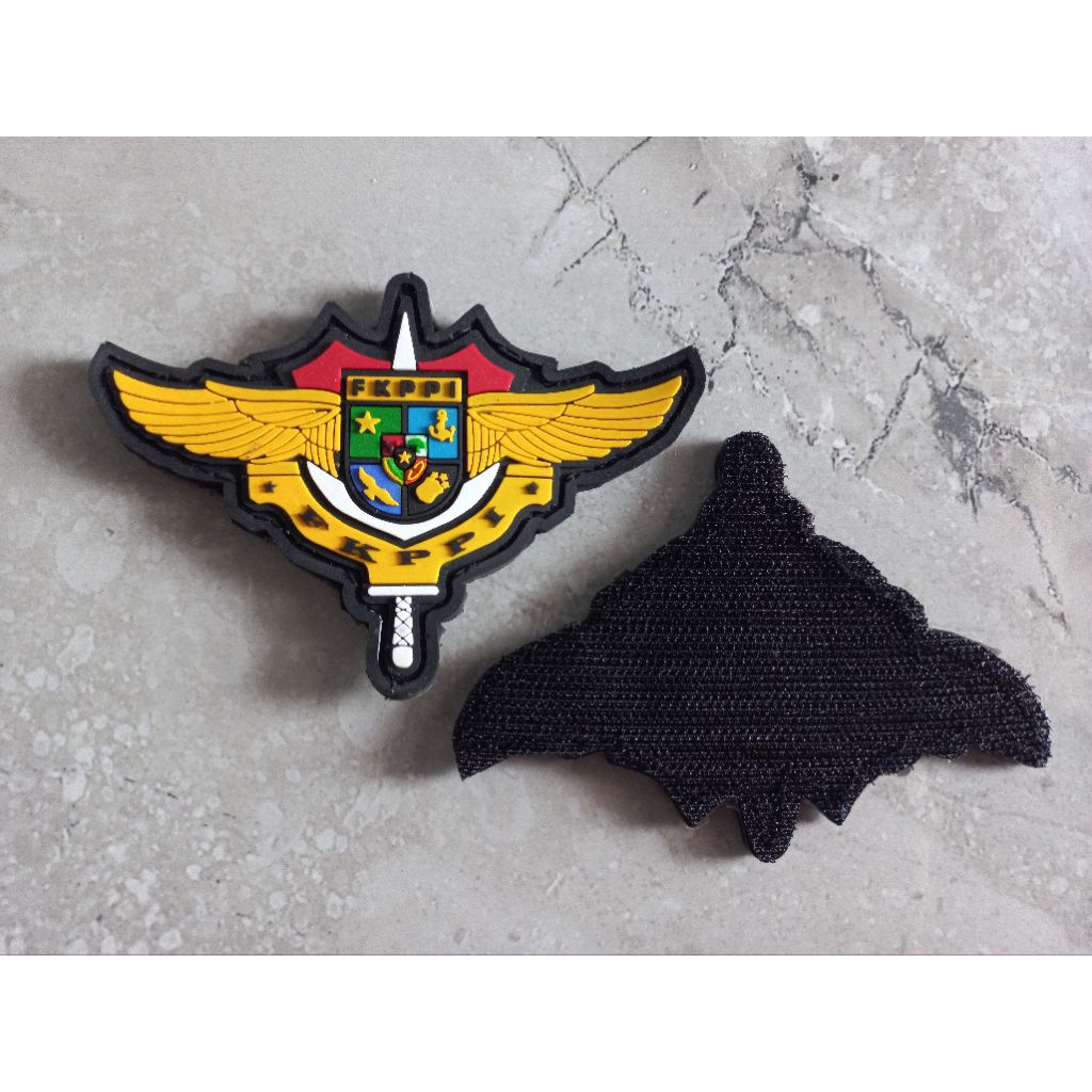 PATCH RUBBER LOGO FKPPI - TEMPELAN EMBLEM KARET LOGO FKPPI
