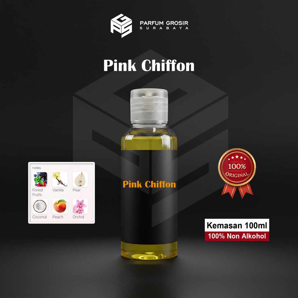 PINK CHIFFON - Bibit Parfum Murni Non Alkohol