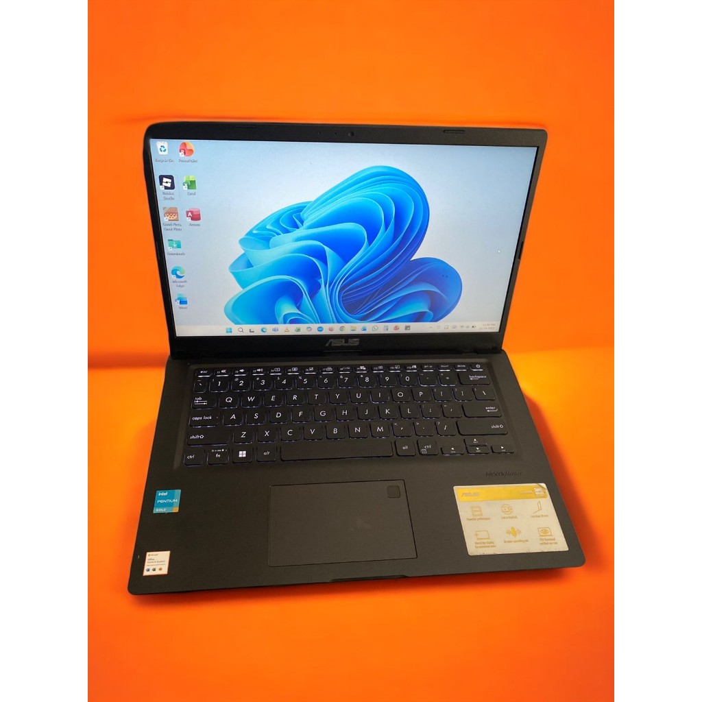 ASUS VivoBook A1400E Second Mulus – Intel Pentium 7505 | RAM 4GB | SSD 256GB | 14” FHD Slim | Backli