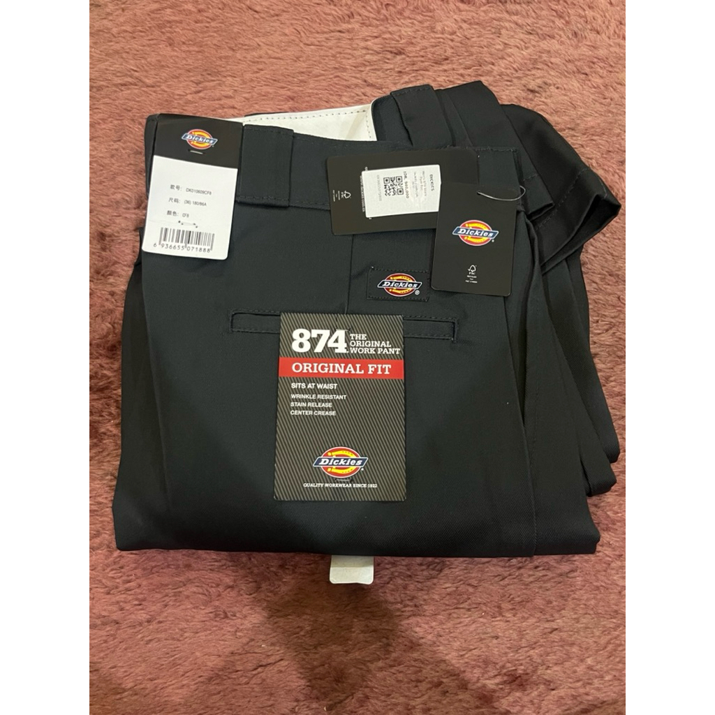 DICKIES 874 WORK PANTS CHARCOAL