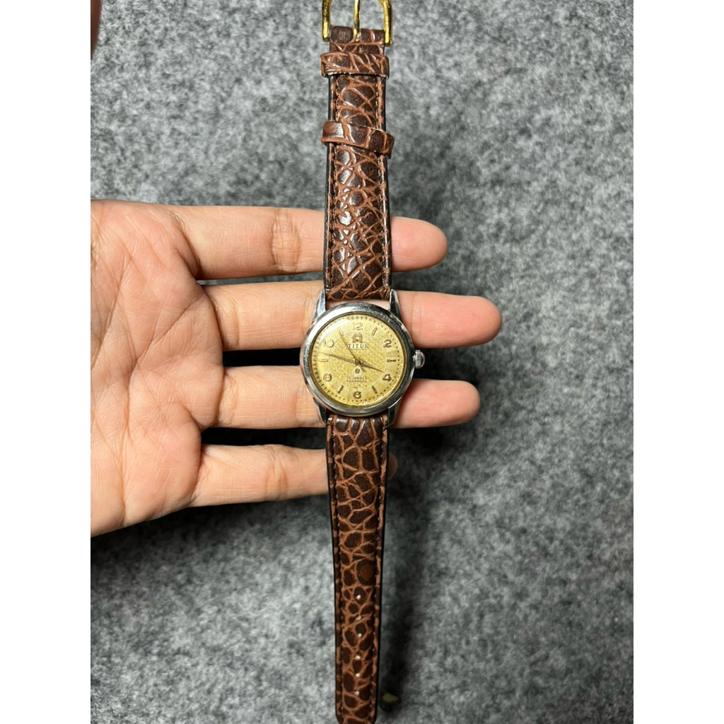Jual jam titus manual widing original antik