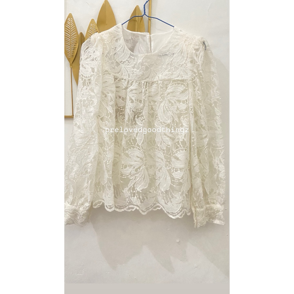 preloved blouse renda