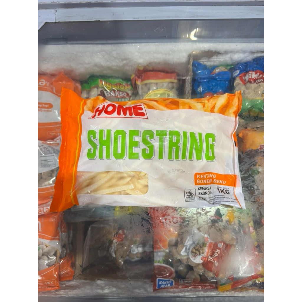 HOME French Fries 1KG kentang goreng frozen food