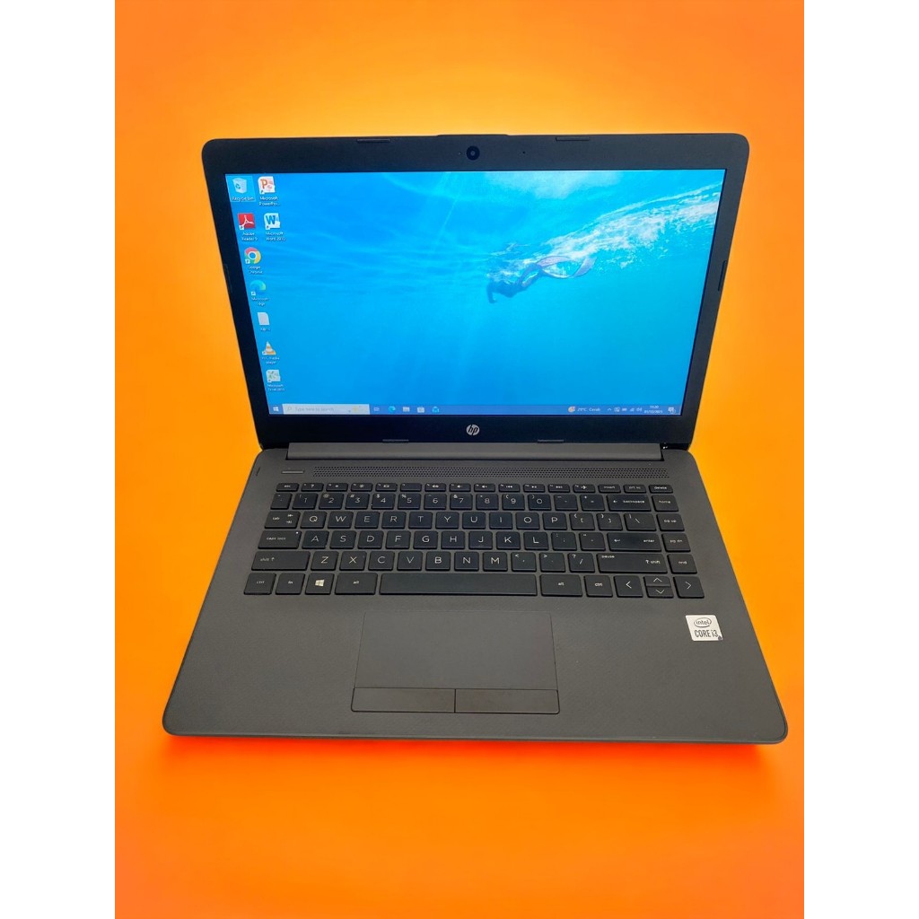 Laptop HP 240 G6 Intel Core i3 Gen 10 8GB RAM 128GB SSD 14" Slim Second Harga Terjangkau - Vanhouse 