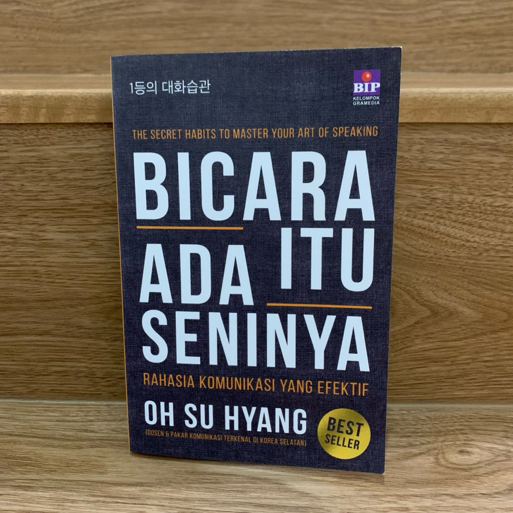 Buku nonfiksi Bicara Itu Ada Seninya Oh Su Hyang original preloved like new