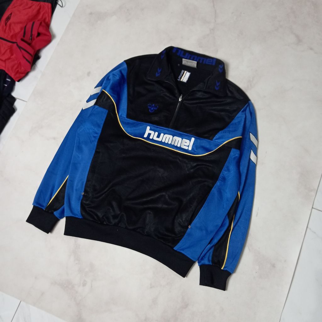 Jaket Tracktop Vintage Umbro Two Tone Pria Wanita