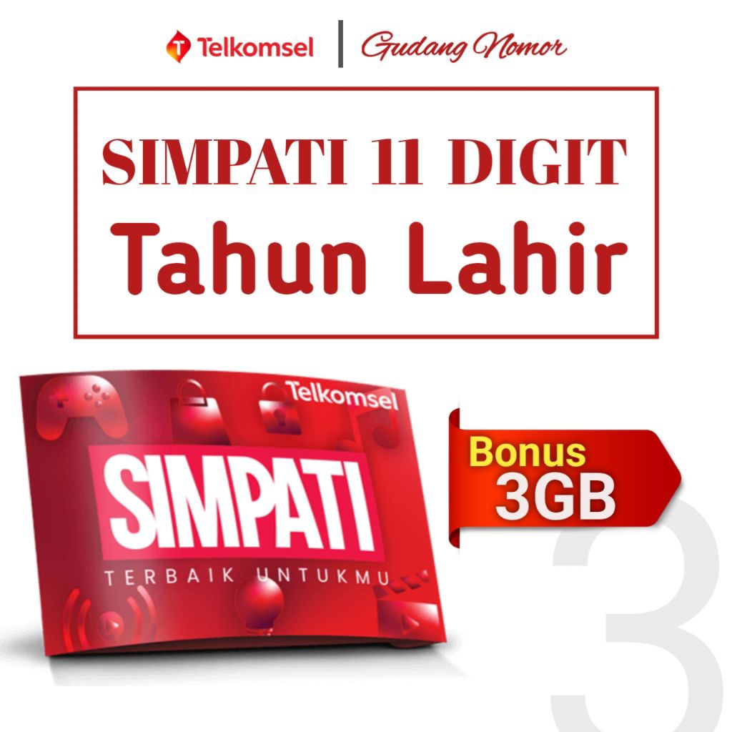 Nomor Cantik Telkomsel Simpati 11 Digit TAHUN LAHIR No Cantik Simpati 11 Digit TAHUN LAHIR Nomer Can