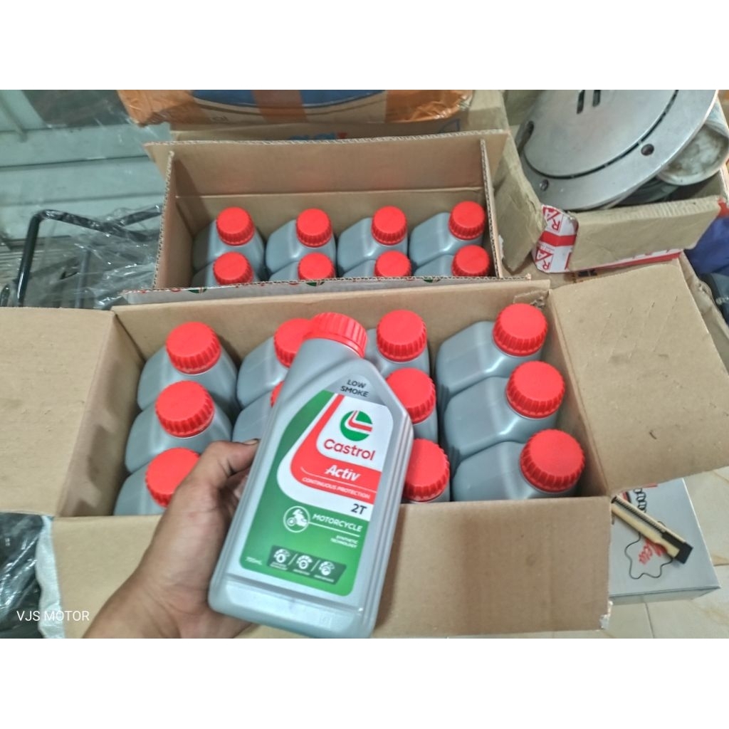 Oli Samping Castrol 2T Vespa & RX-KING Ninja Dan 2T Dll