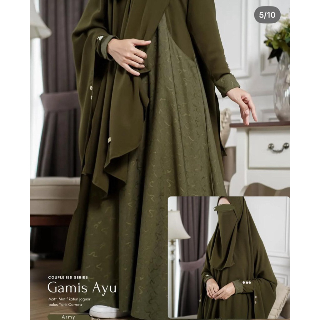set gamis ayu by DAMAIRA HIJAB